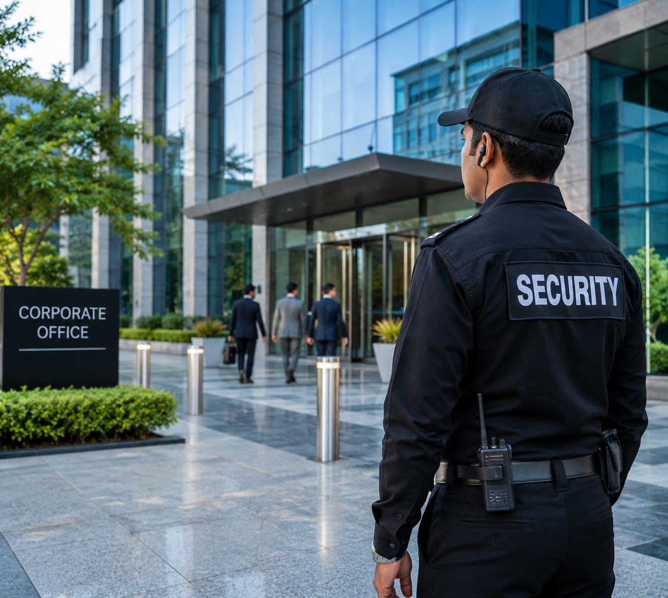 Corporate security services for offices and businesses