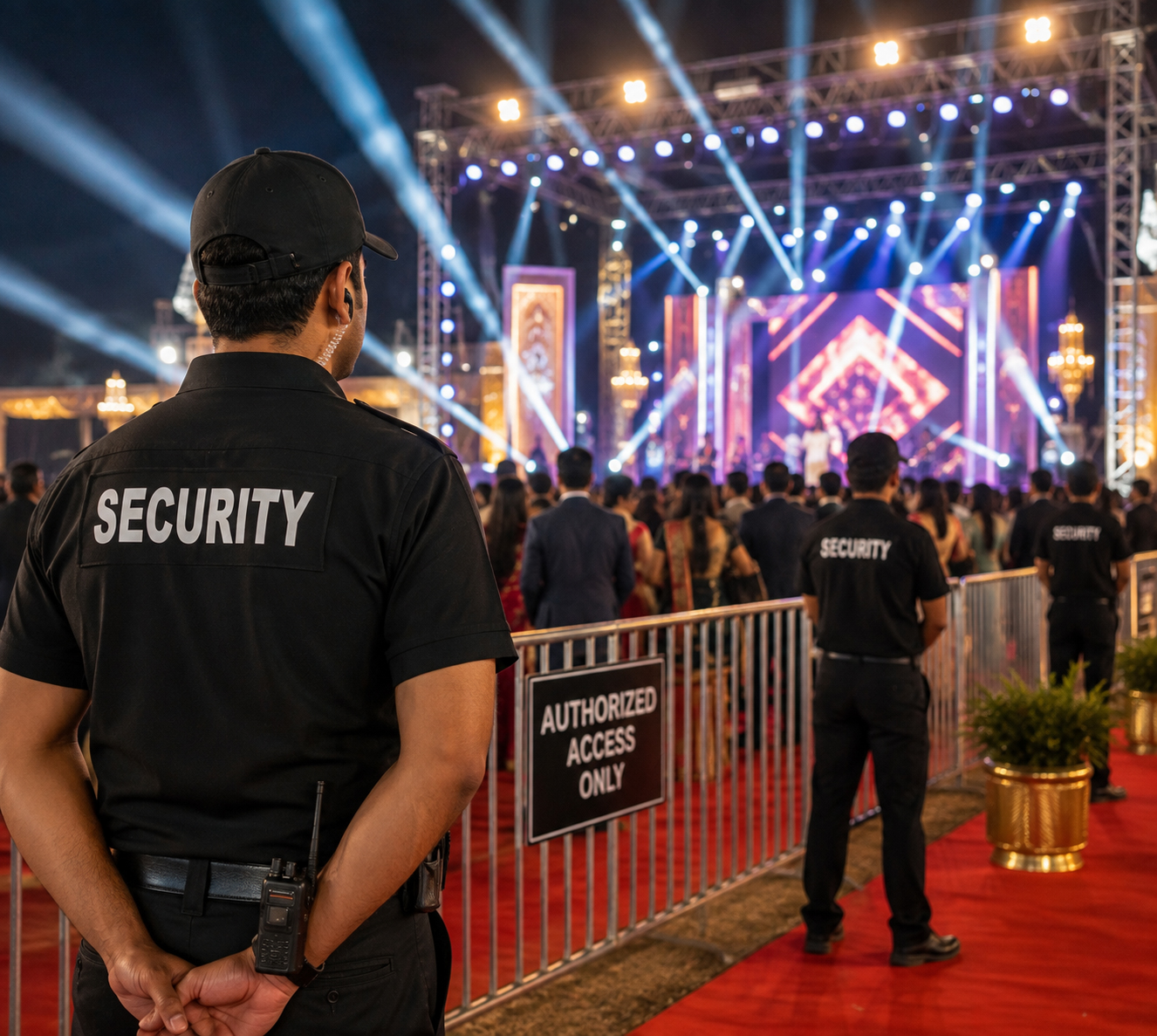 Professional event management security services