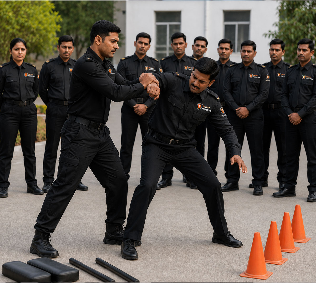 Professional security guard training and manpower training services in Ahmedabad